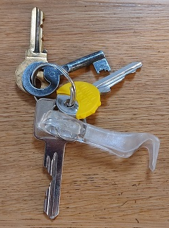 Talált kulcscsomó