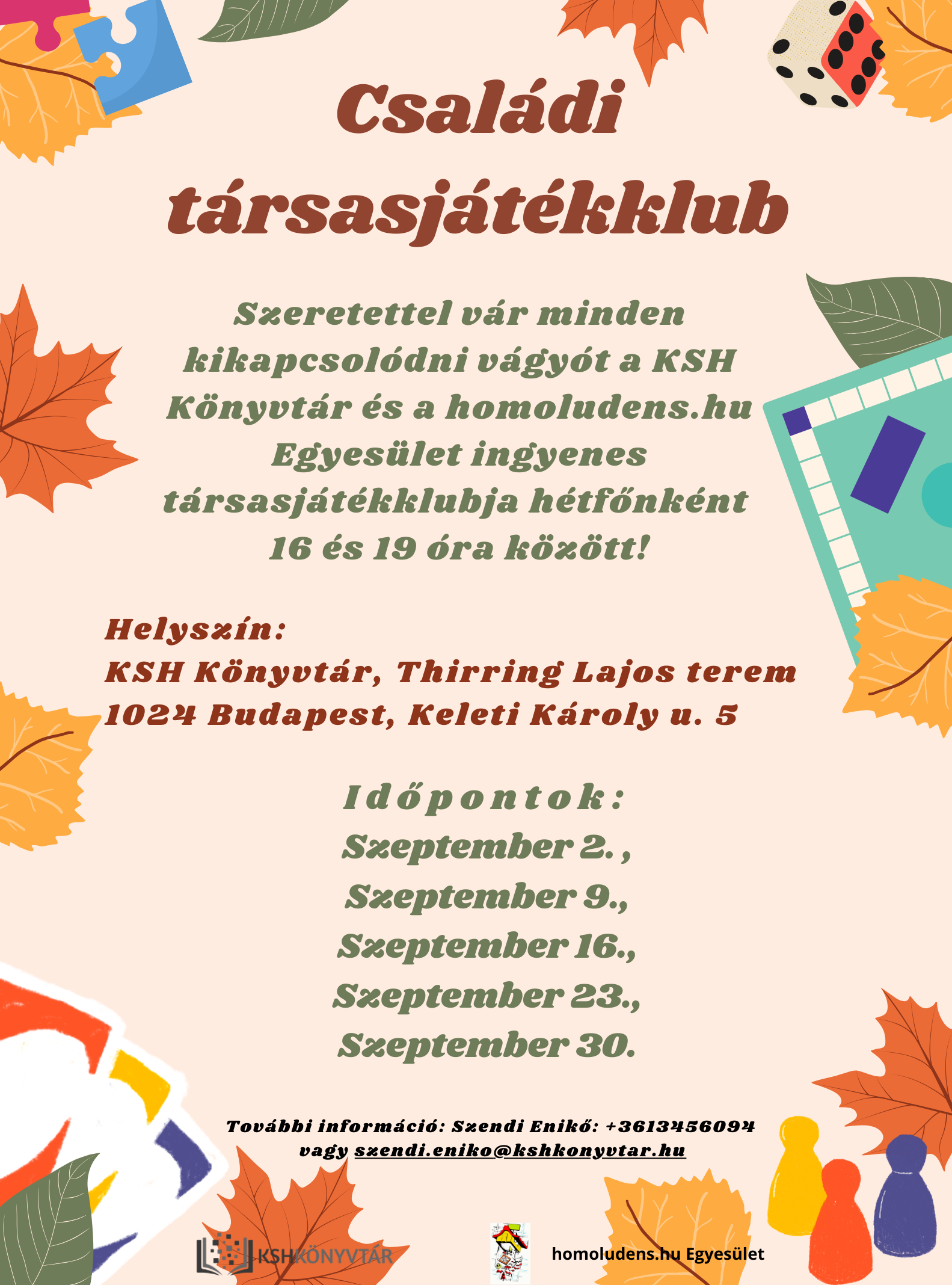 Családi társasjátékklub