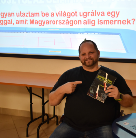 Ott Olivér: Hogyan utaztam be a világot ugrálva? könyvbemutatója