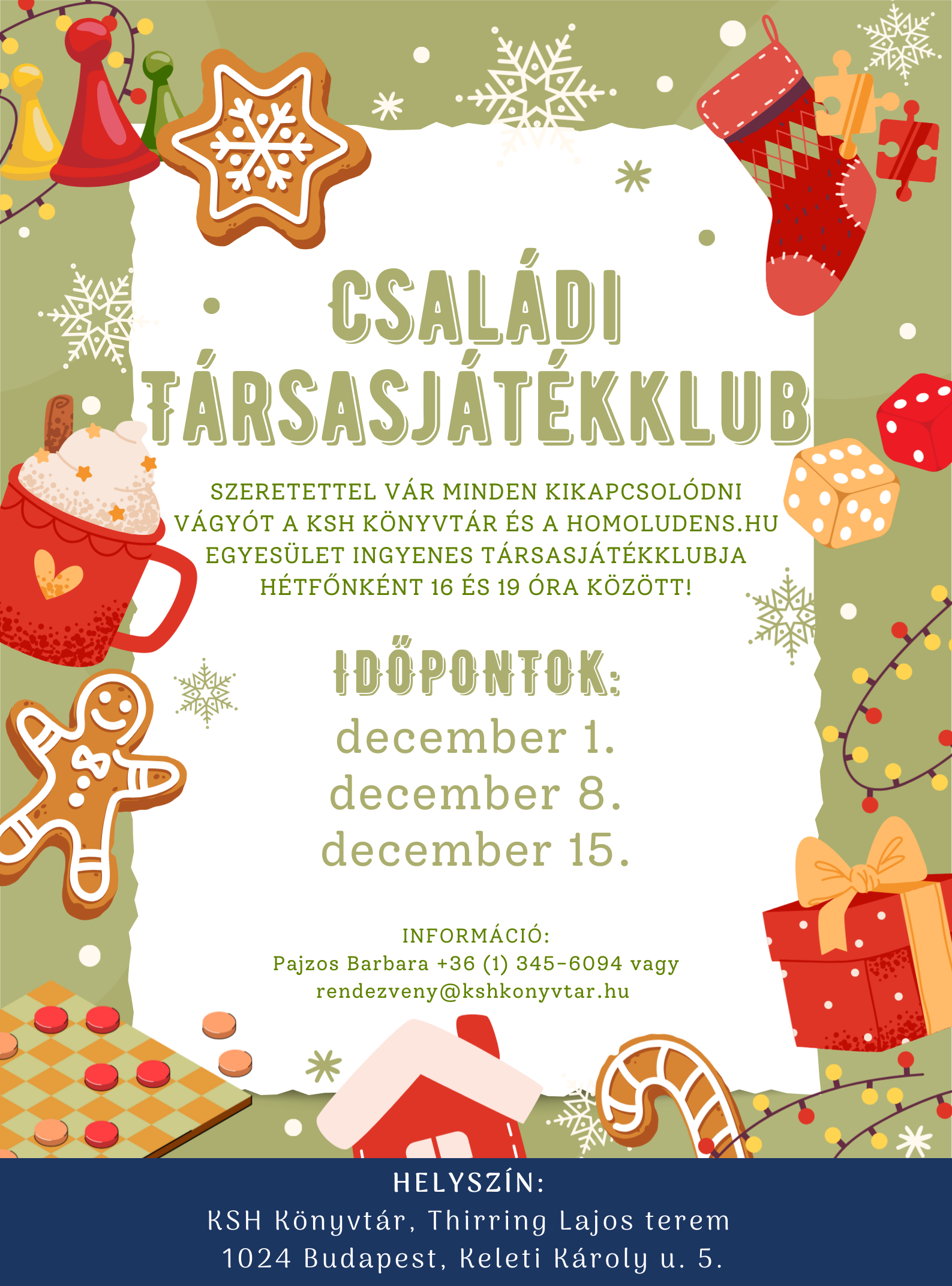 Családi társasjátékklub