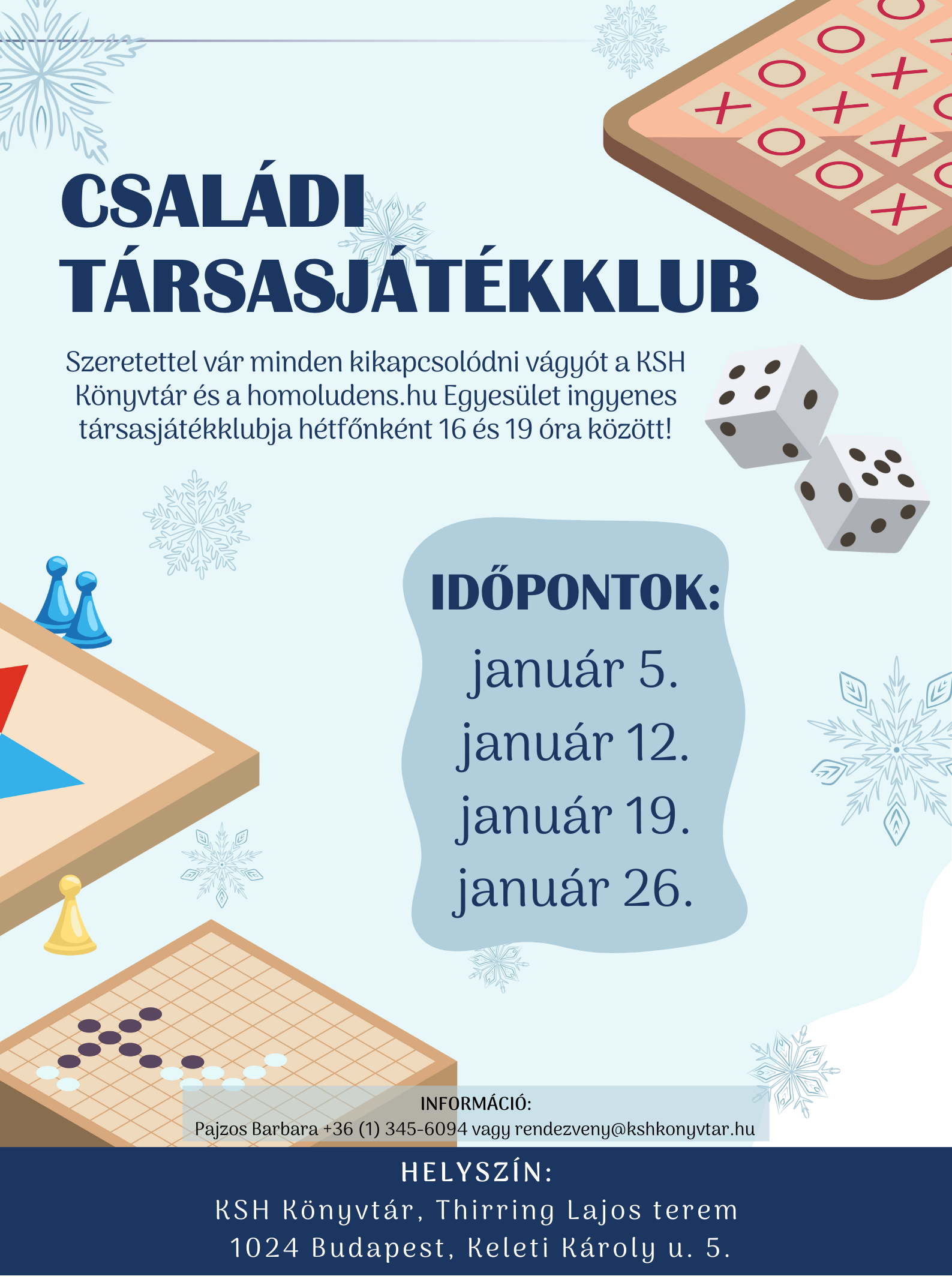 Családi társasjátékklub